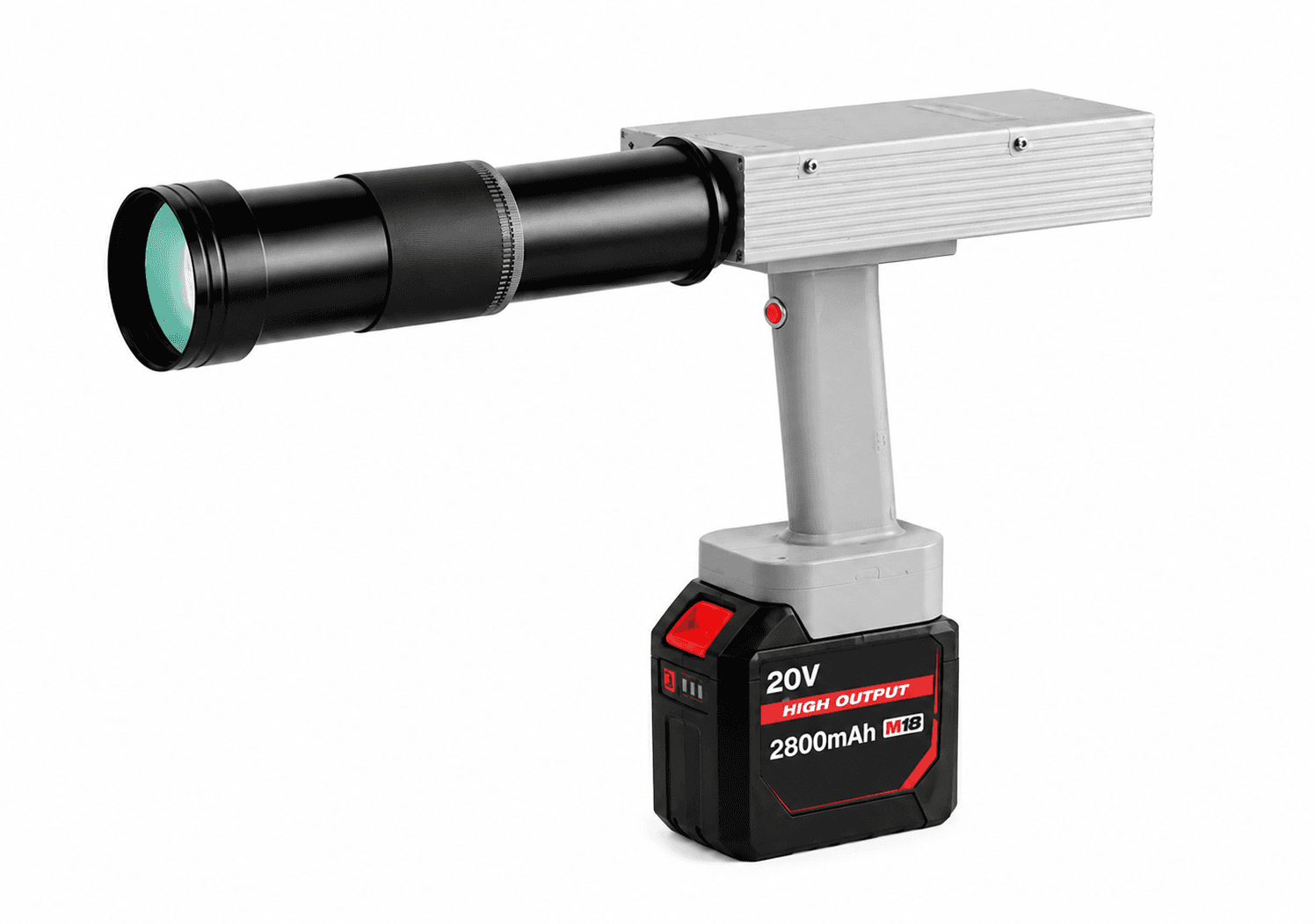 Laser-Reinigungspistole zur Lack- und Rostentfernung mit 20V Akku