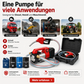 Mobile Dieselpumpe für Diesel, Heizöl und Maschinenöl mit Koffer