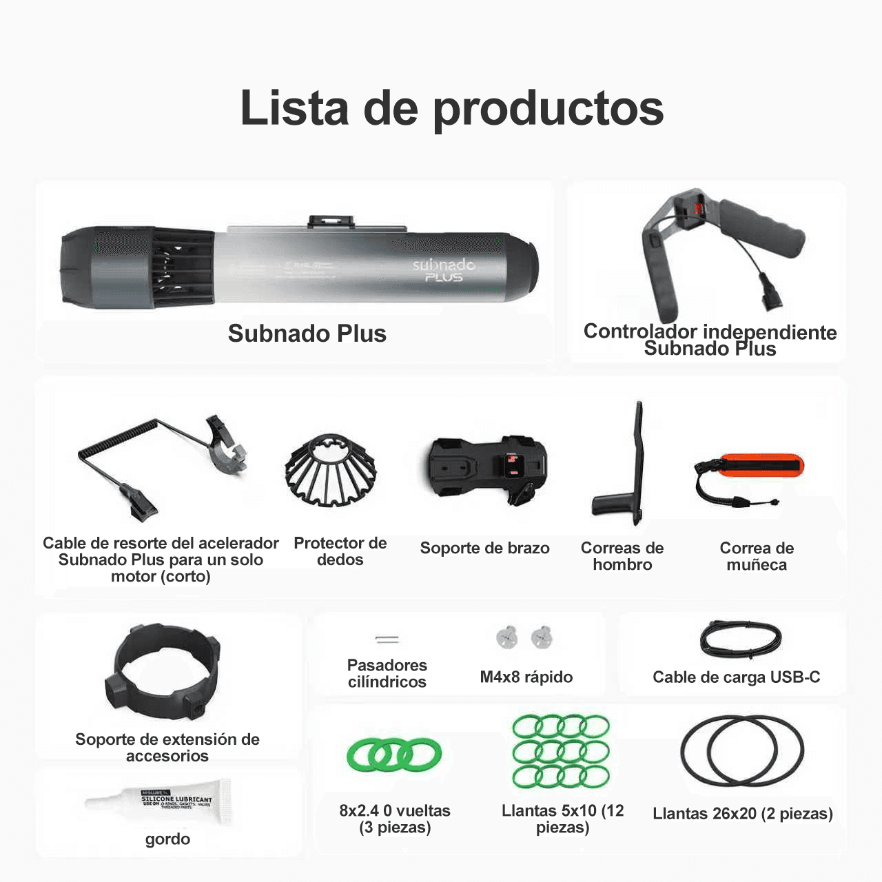 Scooter Subacuático Waydoo Subnado en Negro y Rojo, Edición Especial