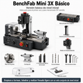 BenchFab Mini 3X – mini torno 3 en 1 para bricolaje y modelismo